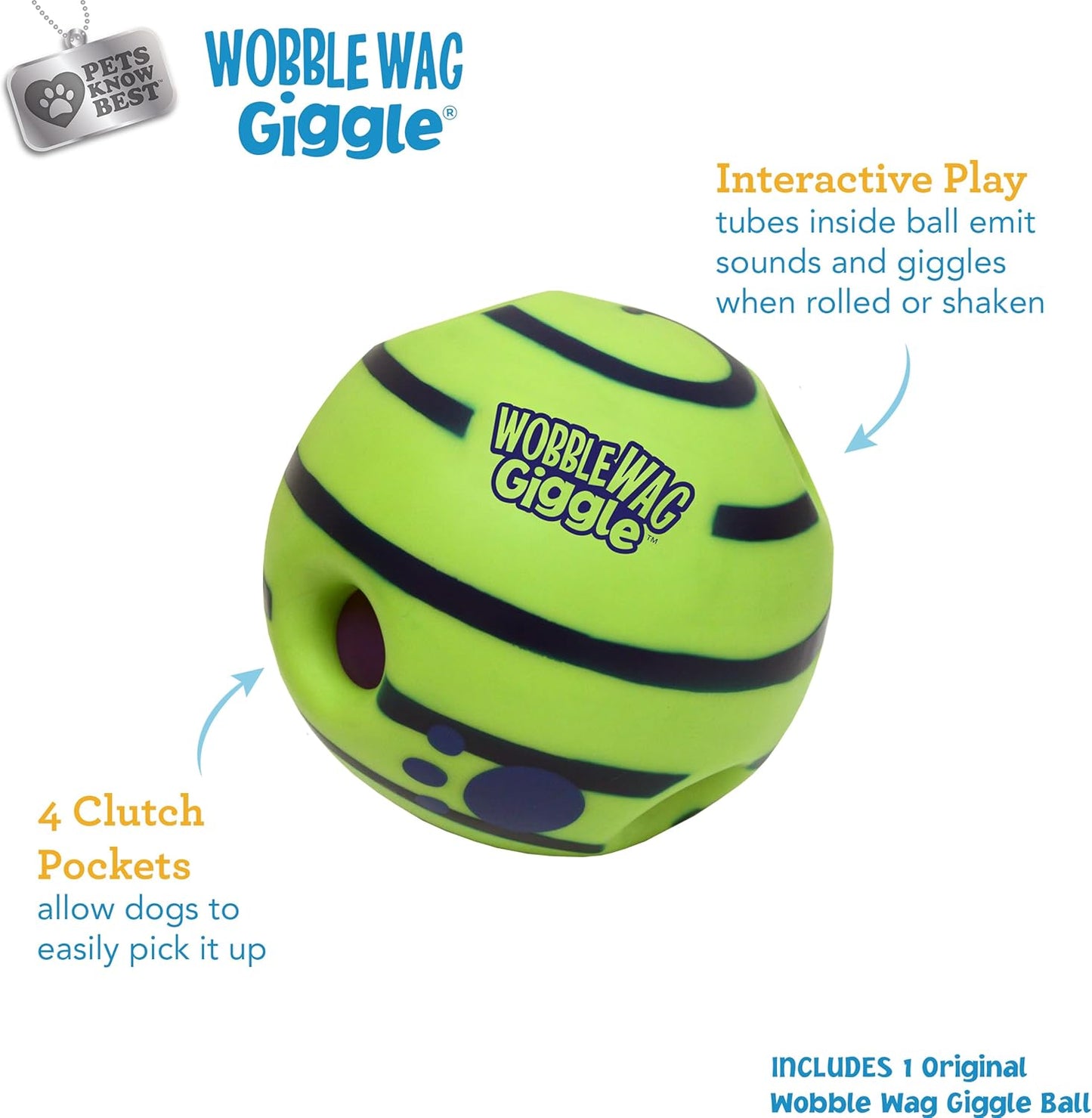 Wobble Wag Giggle Ball - BEST SELLER