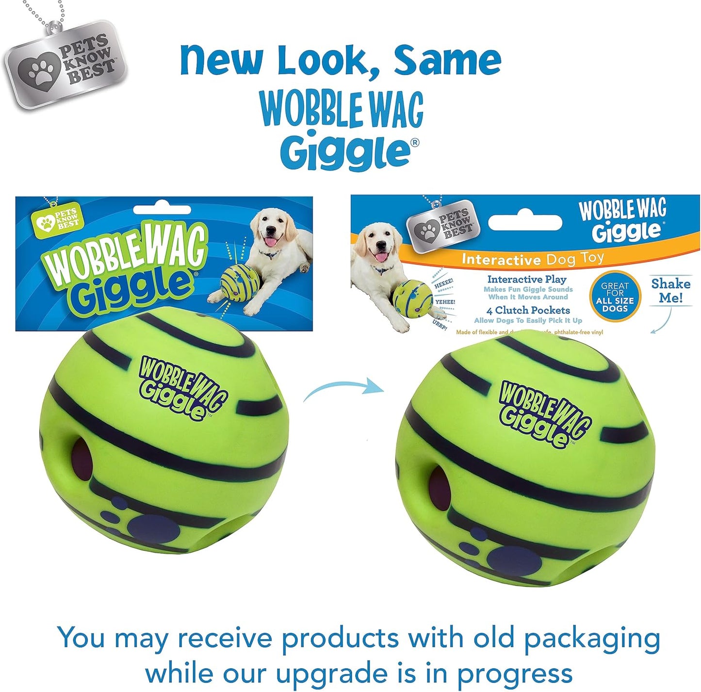 Wobble Wag Giggle Ball - BEST SELLER