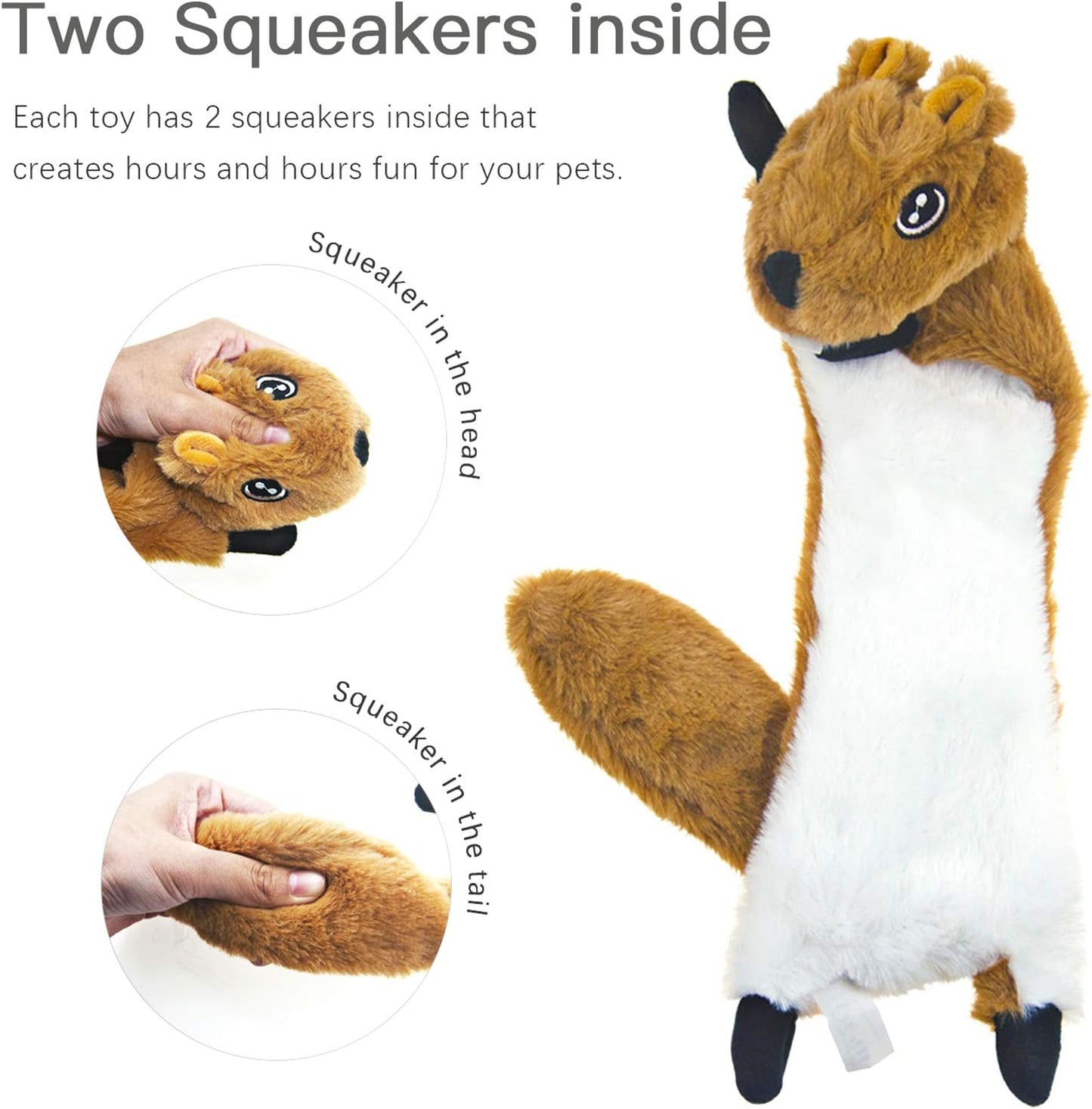 Plush Crinkle Animals