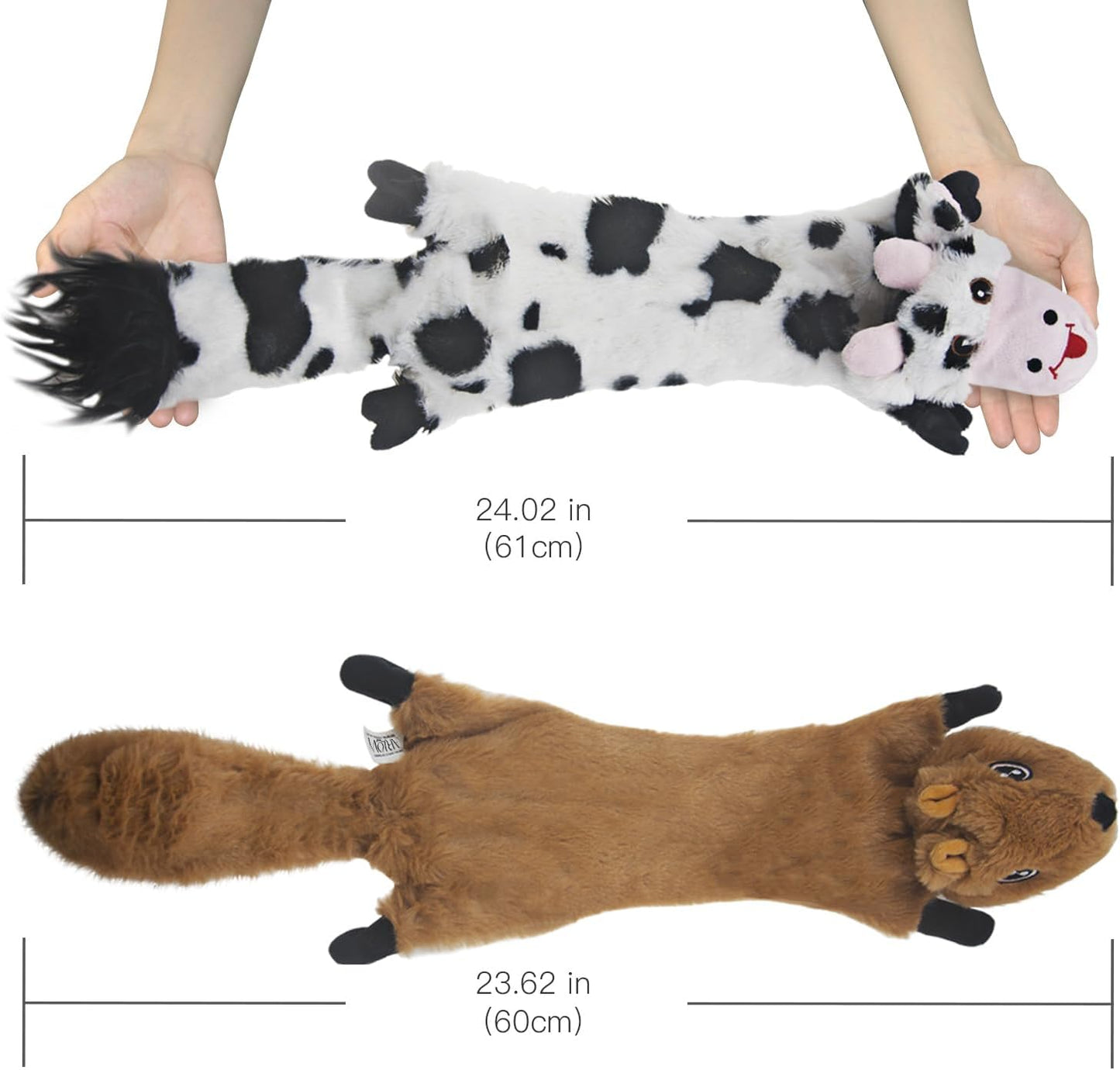Plush Crinkle Animals